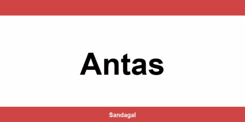 Balcões do banco Santander em Antas