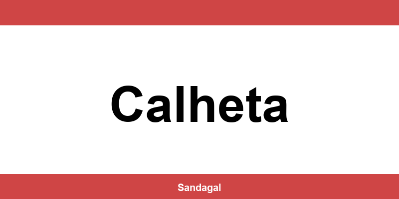 Balcões do banco Santander em Calheta