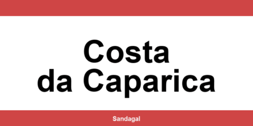 Balcões do banco Santander em Costa da Caparica
