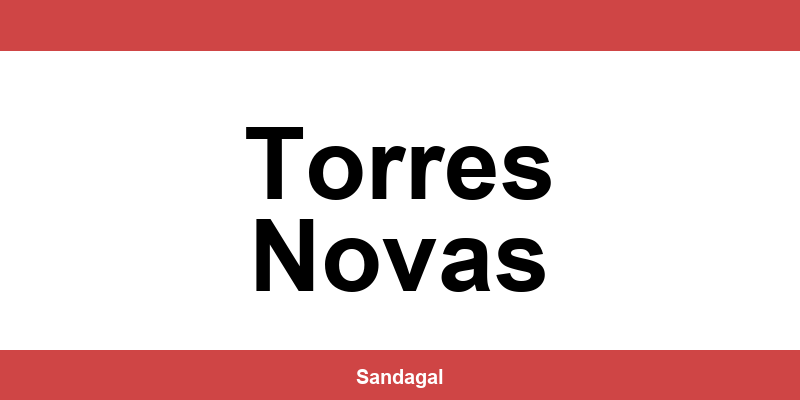 Balcões do banco Santander em Torres Novas