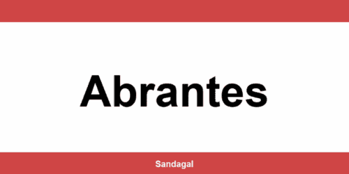 Balcões do banco Santander em Abrantes