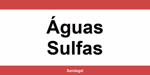 Balcões do banco Santander em Águas Sulfas