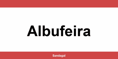Balcões do banco Santander em Albufeira