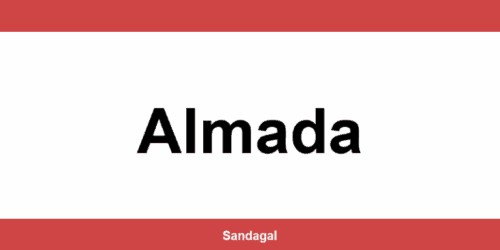 Balcões do banco Santander em Almada