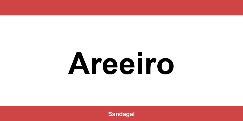 Balcões do banco Santander em Areeiro