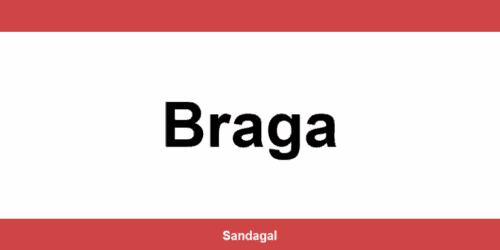 Balcões do banco Santander em Braga