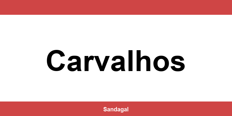 Balcões do banco Santander em Carvalhos