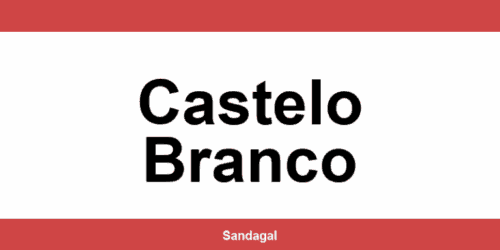 Balcões do banco Santander em Castelo Branco