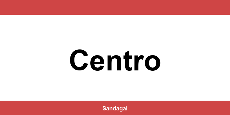 Balcões do banco Santander em Centro