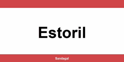 Balcões do banco Santander em Estoril