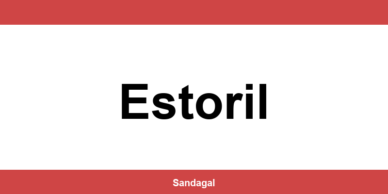 Balcões do banco Santander em Estoril