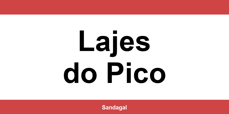 Balcões do banco Santander em Lajes do Pico