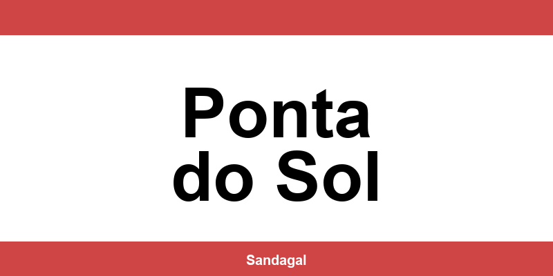 Balcões do banco Santander em Ponta do Sol