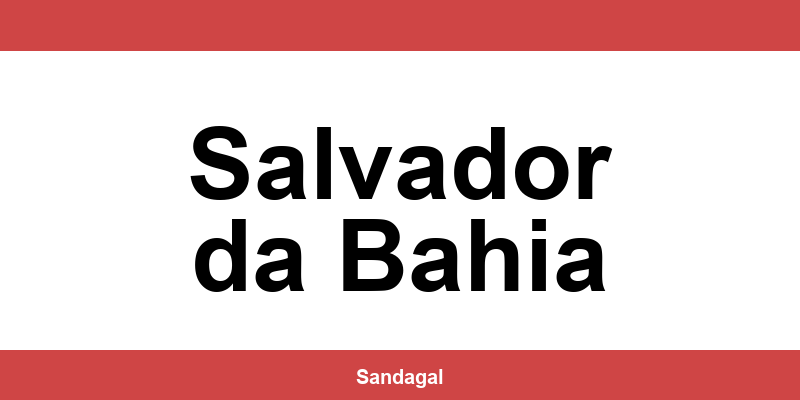 Balcões do banco Santander em Salvador da Bahia